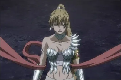 Quel est le nom de cette Femme-Chevalier ayant renoncé au port du masque pour les Femmes-Chevaliers car n'aime pas cette règle?