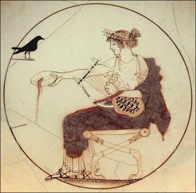 Apollon, amoureux fou de Coronis, ordonna à un corbeau blanc de veiller sur elle : le volatile ayant "foiré" la mission, que lui arriva-t-il ?