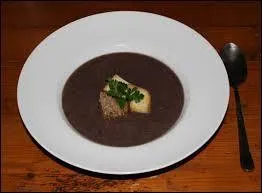 Voici un potage condé aux...