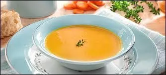 Quelle est l'appellation de ce potage aux carottes ?