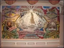 Enfin, où est situé le tableau de la statue de la Liberté ?