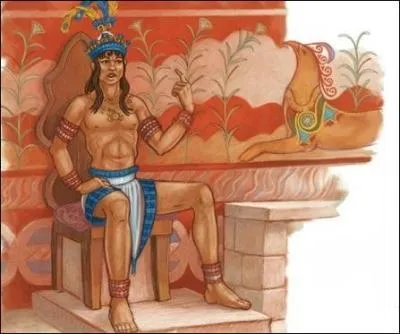 Qui est le roi de cette île, trop heureux d'accueillir un artiste aussi habile accompagné de son fils ?