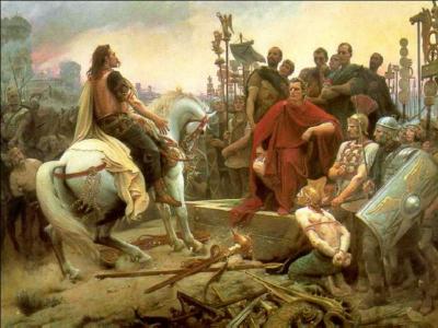 À quelle date Vercingétorix fut-il battu à Alésia par Jules César ?