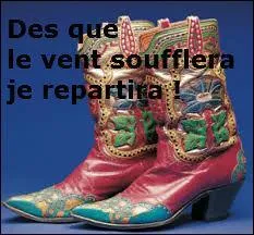 Qui chantait "J'ai troqué mes santiag et mon cuir un peu zone contre une paire de dockside..." ?