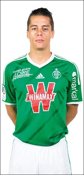 Après avoir joué au SM Caen, il rejoint l'ASSE en 2012. Qui est-il ?