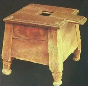 Quel usage réservait-on à ce "tabouret" ?