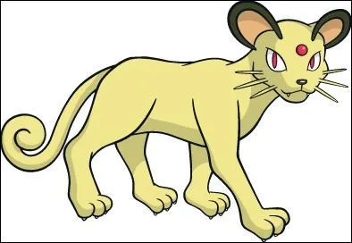 Là encore, le nom est très recherché. C'est le nom d'une race de chat ! Alors si vous ne trouvez pas, je ne peux plus rien pour vous. Quel est le nom si beau de l'évolution de Miaouss ?