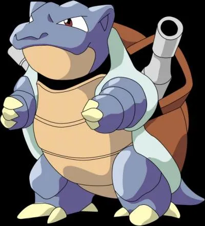 Tortank est la troisième évolution du starter d'eau des versions citées plus haut. Quel est le nom du Pokémon de départ ?
