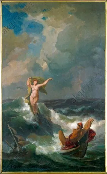 Elle est la déesse des embruns, secourable aux marins qu'elle guide dans la tempête. Qui est cette divinité ?