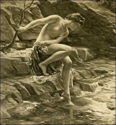 Elles sont les divinités des sources, des fontaines et des lacs ; en apercevoir une, était chose risquée. Qui sont-elles ?