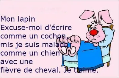 C'est le moment de répondre à votre petite amie, quel mot doux allez-vous choisir pour lui faire une lettre qui ne manquera pas de piquant ?