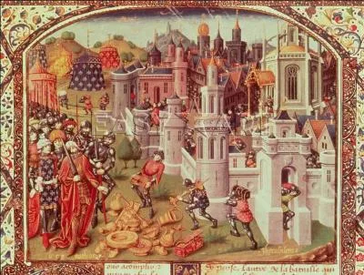 En quelle année les chrétiens prennent-ils la ville de Jérusalem qui était sous le contrôle des Sarrasins ?