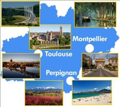 La région Languedoc-Roussillon-Midi-Pyrénées sera la région englobant le plus de départements. Ses 72000 km² se répartissent sur...