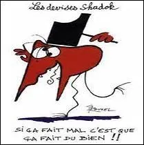 Autre bestiole qui s'accroche : la sangsue. Comment peut-on l'imaginer pour en avoir un portrait complet humanisé ?