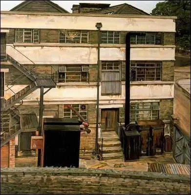 Qui a peint "Usine au nord de Londres" ?