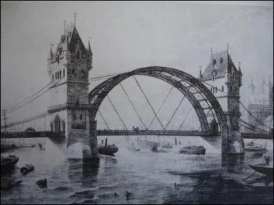 Voici la photo ancienne d'un pont, où sommes-nous ? À 