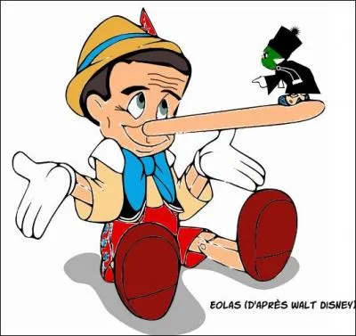 Qu'est-ce qui s'allonge quand je mens ?