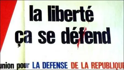 Quel était le sigle du parti gaulliste en 1960 ?
