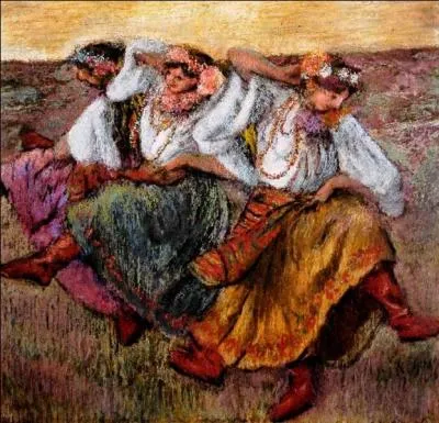 Qui a peint "Les danseuses russes" ?