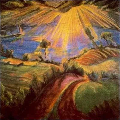 Qui a peint "Percée du soleil" ?