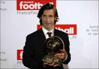 Il n'a jamais remporté le ballon d'or, son meilleur classement a été 5e mais en quelle année ?