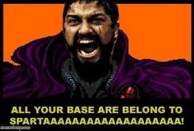 Si je vous parle d'une réplique du film '300' longtemps parodiée vous me répondez :