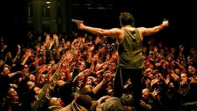 Quelques flics revanchards prennent d'assaut une tour HLM dans laquelle sont réfugiés les gangsters qui ont tués l'un des leurs, mais les choses ne vont pas se passer comme prévues, une bande de zombies affamés boufferaient bien les uns et les autres sans distinction, seule alternative : l'alliance !