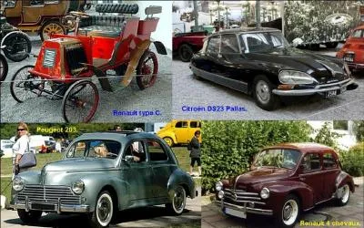 En 2014, il y avait environ 32 000 000 de voitures en France, soit, grosso modo, 1 voiture pour 2 personnes ! 
Mais, en 1895 et en 1900, combien de voitures circulaient en France !
