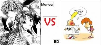 Quelle est la principale différence entre un manga et une bande dessinée ?