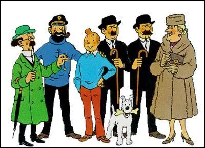 Qui est l'auteur du personnage de "Tintin" ?
