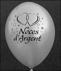 Combien d'années de mariage faut-il pour fêter ses noces d'argent ?