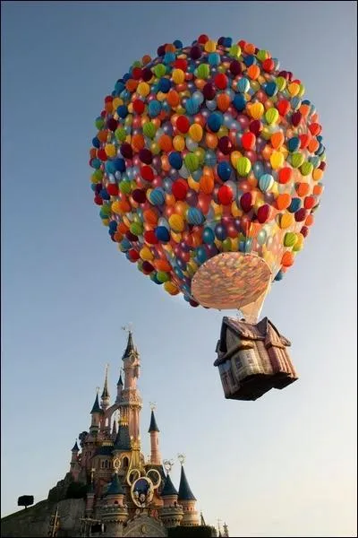 A quel dessin-animé made in Disney vous font penser tous ces ballons ?