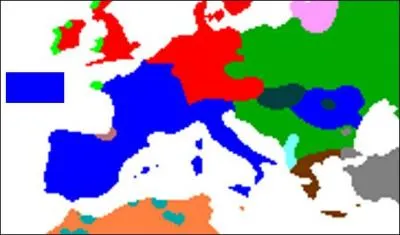 Une sous-famille assez bien regroupée à l'origine (avant sa propagation dans les Amériques ! ) : laquelle est-ce (en bleu) ?