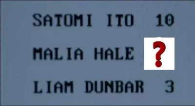 Sur la liste du bienfaiteur, combien valait-elle ?