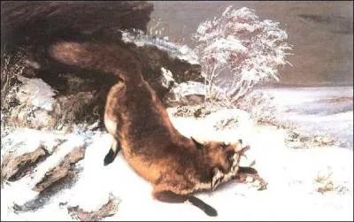 Qui a peint "Le renard dans la neige" ?