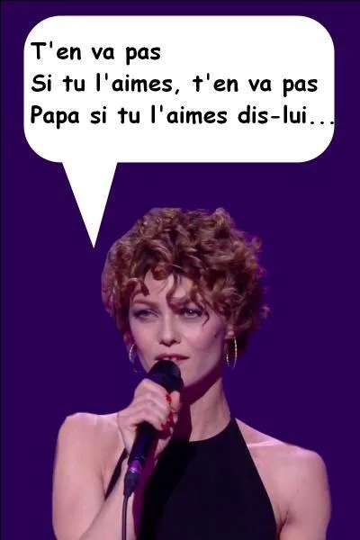 Cette chanson est de Vanessa Paradis.