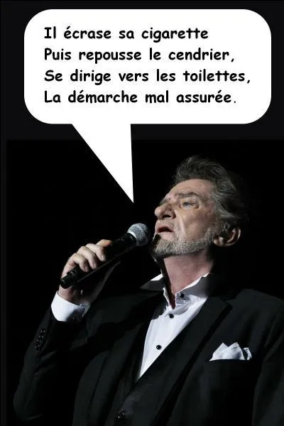 Cette chanson est de Eddy Mitchell.