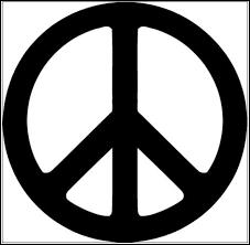 Durant la Seconde Guerre mondiale, qui a utilisé le logo connu sous le nom de 'peace and love' ?