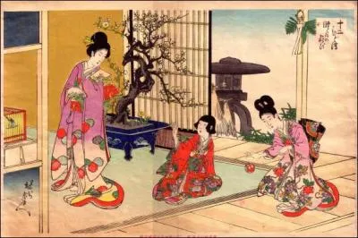 "Feuille morte au vent
De temps en temps
Le chat la retient de sa patte." (Issa)