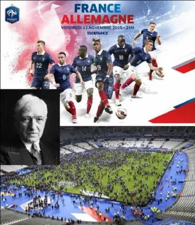 Cet avocat de formation a initié la coupe du monde de football. Il est probable qu'il serait choqué par les événements qui se sont déroulés le 13 novembre 2015. Et dire que cet acte odieux s'est déroulé près d'une enceinte sportive qui a accueilli la coupe du monde ! 
Où cet homme ?