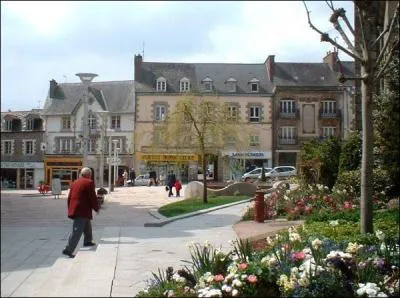 Loudéac est une ville :