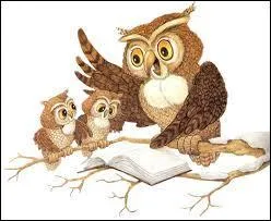 Quel poète a écrit un poème qui s'appelle "Les Hiboux" ?