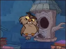 Comment se nomme le hibou de Merlin dans le film d'animation Disney "Merlin l'enchanteur" ?