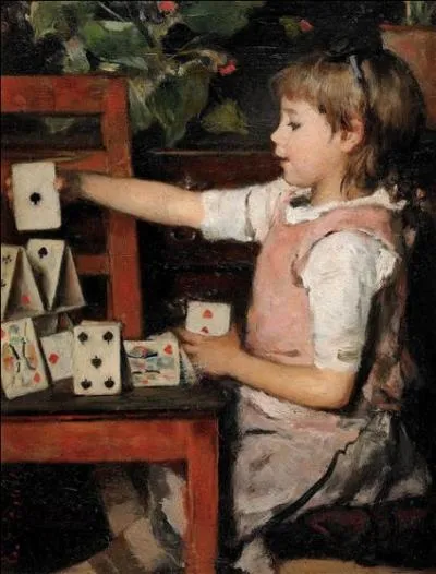 Que construit cette petite fille ?