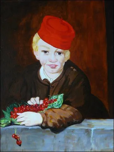« L'Enfant aux cerises » représente un jeune apprenti que Manet avait engagé dans son atelier pour laver ses brosses. Qu'est-il arrivé à ce jeune garçon ?