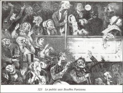 Opérettes ou "opéra-bouffes" furent en vogue à Paris dès le XIXe s., dans le quartier des Boulevards notamment : mais d'où vient ce nom ?