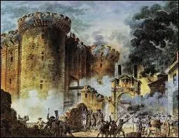 La première intervention du peuple lors de cette révolution se déroulera le 14 juillet 1789, il s'agit de...