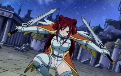 Parmi ces armures, laquelle ne fait pas partie de celles d'Erza ?