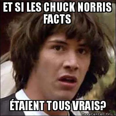 Quelle est la particularité des 'Chuck Norris fact' ?