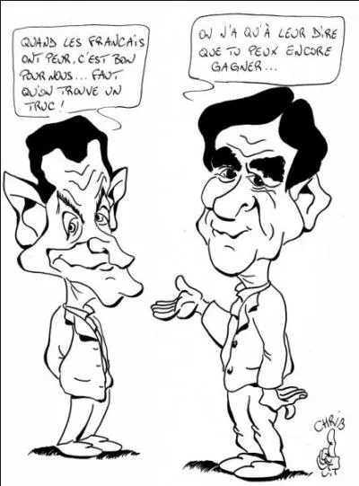 Il n'a pas tout à fait une carrure d'haltérophile, mais il est pourtant un champion de "l'épaule est jetée" (mais pas encore l'éponge...) : "Qu'est-ce qu'vous voulez qu'je fasse, Monsieur d'Arvor ? Je vous l'demande ! " Et moi, je vous demande : qui avez-vous reconnu ?